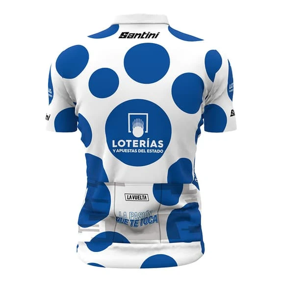 Santini La Vuelta 2022 Mountain Jersey - Classic Cut 5 Santini La Vuelta 2022 Mountain Jersey - Classic Cut - Image 3