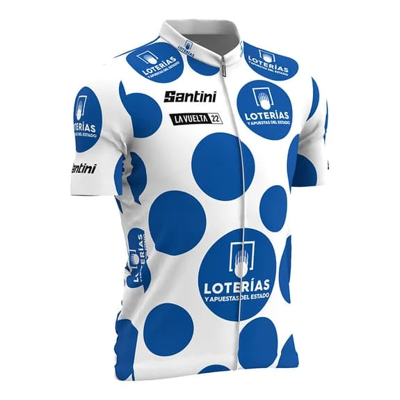 Santini La Vuelta 2022 Mountain Jersey - Classic Cut 6 Santini La Vuelta 2022 Mountain Jersey - Classic Cut - Image 4