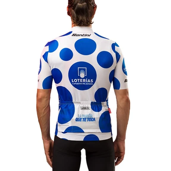 Santini La Vuelta 2022 Mountain Jersey - Classic Cut 8 Santini La Vuelta 2022 Mountain Jersey - Classic Cut - Image 6