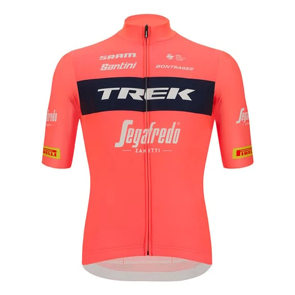 Santini Trek-Segafredo 2022 Fan Line Kit Red Maroon Black - Classic Cut 4 Santini Trek-Segafredo 2022 Fan Line Kit Red Maroon Black - Classic Cut - Image 2