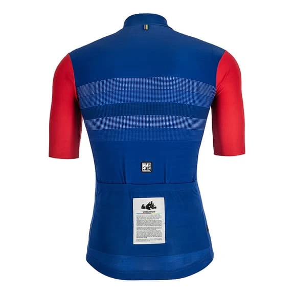 Santini UCI Leipzig 1960 Kit Black Red 6 Santini UCI Leipzig 1960 Kit Black Red - Image 4