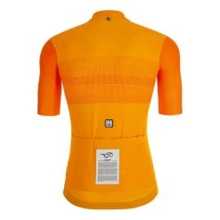 Santini UCI Sallanches 1964 Kit Orange Black -Cycling Clothing Santini st re94075seyes 003