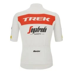 Santini Trek-Segafredo 2022 Pro Team Kit White Red - Sleek Cut -Cycling Clothing Santini st re94475c22ts rs 003