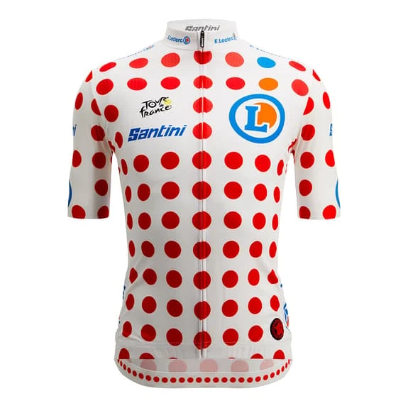 Santini Tour De France 2022 Mountain Fun Line Short Sleeve Jersey - Classic Cut 2 Santini Tour De France 2022 Mountain Fun Line Short Sleeve Jersey - Classic Cut
