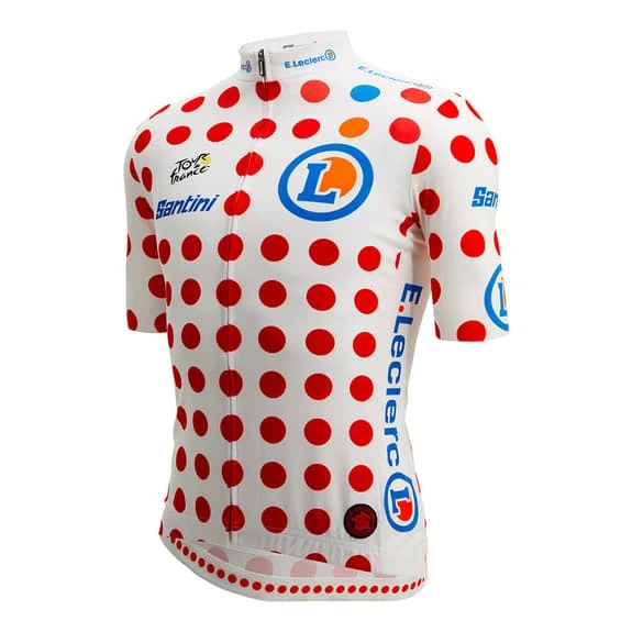 Santini Tour De France 2022 Mountain Fun Line Short Sleeve Jersey - Classic Cut 3 Santini Tour De France 2022 Mountain Fun Line Short Sleeve Jersey - Classic Cut - Image 2