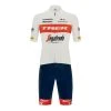 Santini Trek-Segafredo 2022 Pro Team Kit White Red - Sleek Cut 2 Santini Trek-Segafredo 2022 Pro Team Kit White Red - Sleek Cut -Cycling Clothing Santini st trek22 3 000
