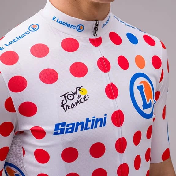 Santini Tour De France 2022 Mountain Fun Line Short Sleeve Jersey - Classic Cut 5 Santini Tour De France 2022 Mountain Fun Line Short Sleeve Jersey - Classic Cut - Image 4